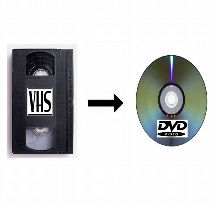 przegrywanie kaset video vhs na płyty dvd
