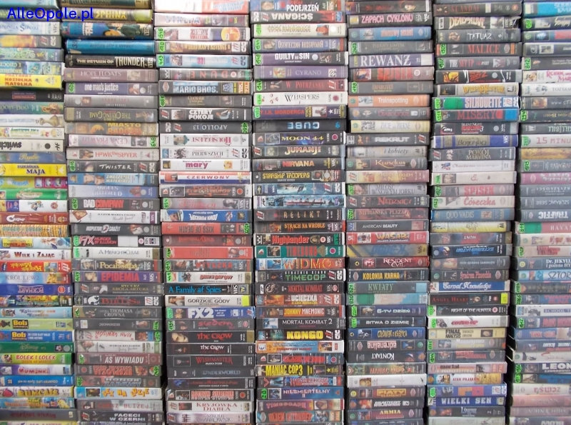Skup, Sprzedaż i Wymiana Kaset Video VHS